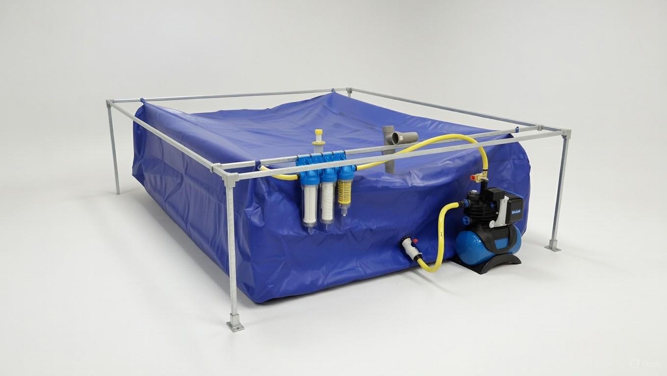 Regenwatersysteem 5000 liter